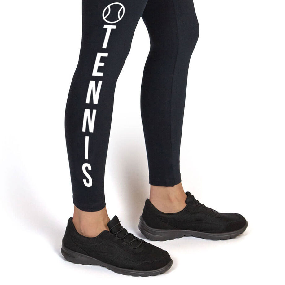 Tennis Leggings Tennis Mom ChalkTalkSPORTS Multiple Colors and Sizes Tennis Leggings Tennis Mom ChalkTalkSPORTS Multiple Colors and Sizes